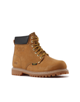 Kiwi Wheat nubuck steel toe work boots, angled view