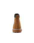 Kiwi Wheat nubuck steel toe work boots, back view