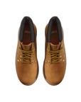Kiwi Wheat nubuck steel toe work boots, top view