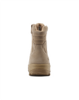 Kiwi Sand soft toe 7 inch tactical boots, back view