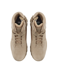 Kiwi Sand soft toe 6 inch tactical boots, top view