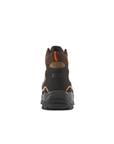 Kiwi Trail Wheat steel toe work boots, back view