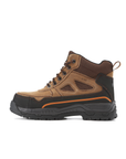 Kiwi Trail Wheat steel toe work boots, inside view