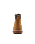 Kiwi Wheat steel toe waterproof cap-toe work boots, back view