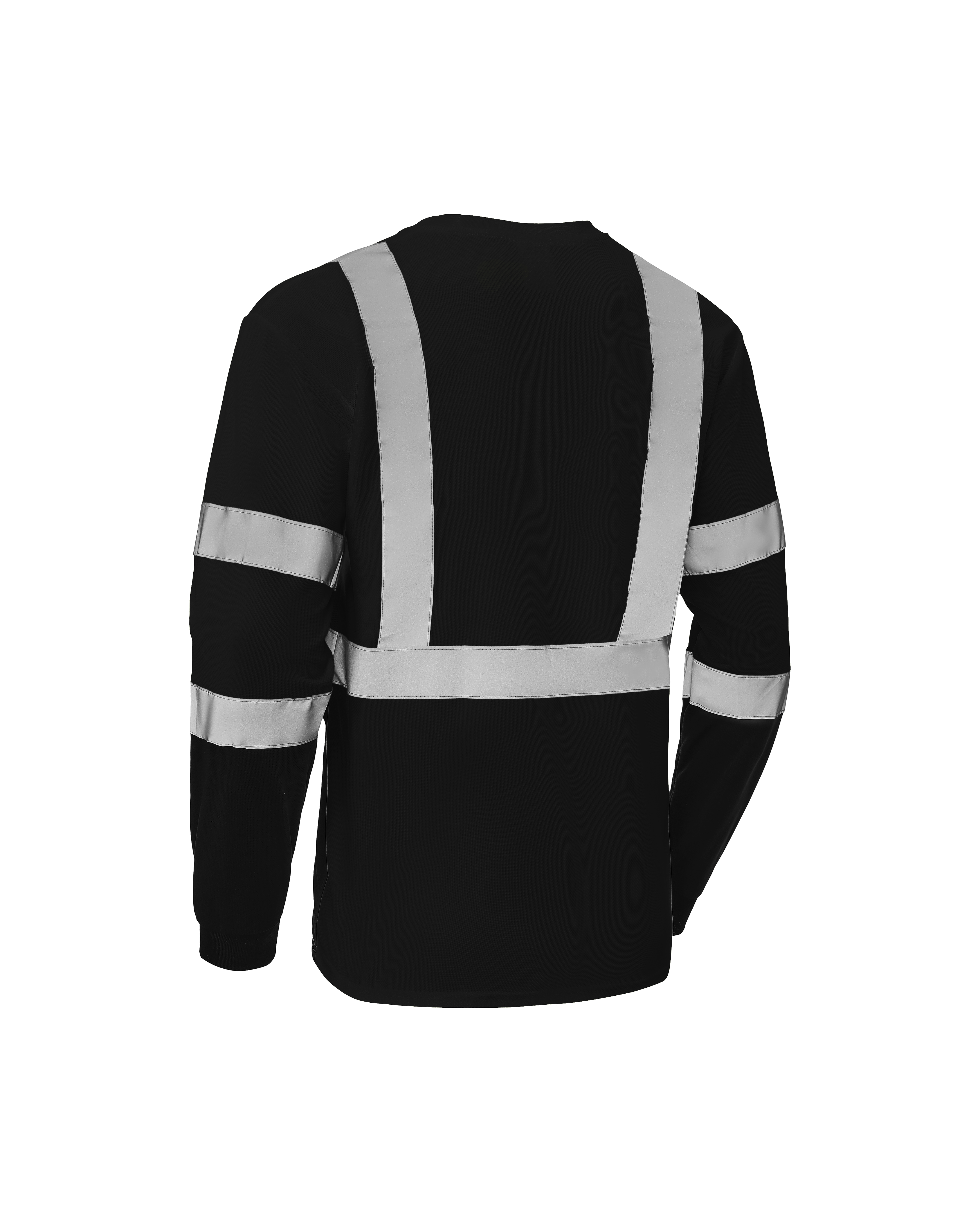 Kiwi High Visibility ANSI/ISEA 107-2020 Reflector Black Long Sleeve Sa