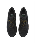 Kiwi Trail Black steel toe work boots, top view