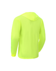 Ideal Club High Visibility Non Reflector Cotton Neon Long Sleeve Safety Hoodie