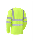 Ideal Club High Visibility ANSI/ISEA 107-2020, Type R, Class 3 Neon Long Sleeve Safety Shirt