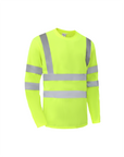 Ideal Club High Visibility ANSI/ISEA 107-2020, Type R, Class 3 Neon Long Sleeve Safety Shirt