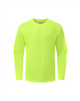 Ideal Club High Visibility Non Reflector Neon Long Sleeve Safety Shirt