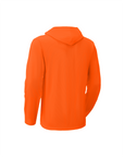 Ideal Club High Visibility Non Reflector Orange Long Sleeve Safety Hoodie
