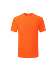 Ideal Club High Visibility Non Reflector Orange Short Sleeve Safety Shirt