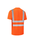 Ideal Club High Visibility ANSI/ISEA 107-2020, Type R, Class 3 Orange Short Sleeve Safety Shirt