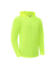 Ideal Club High Visibility Non Reflector Neon Long Sleeve Safety Hoodie