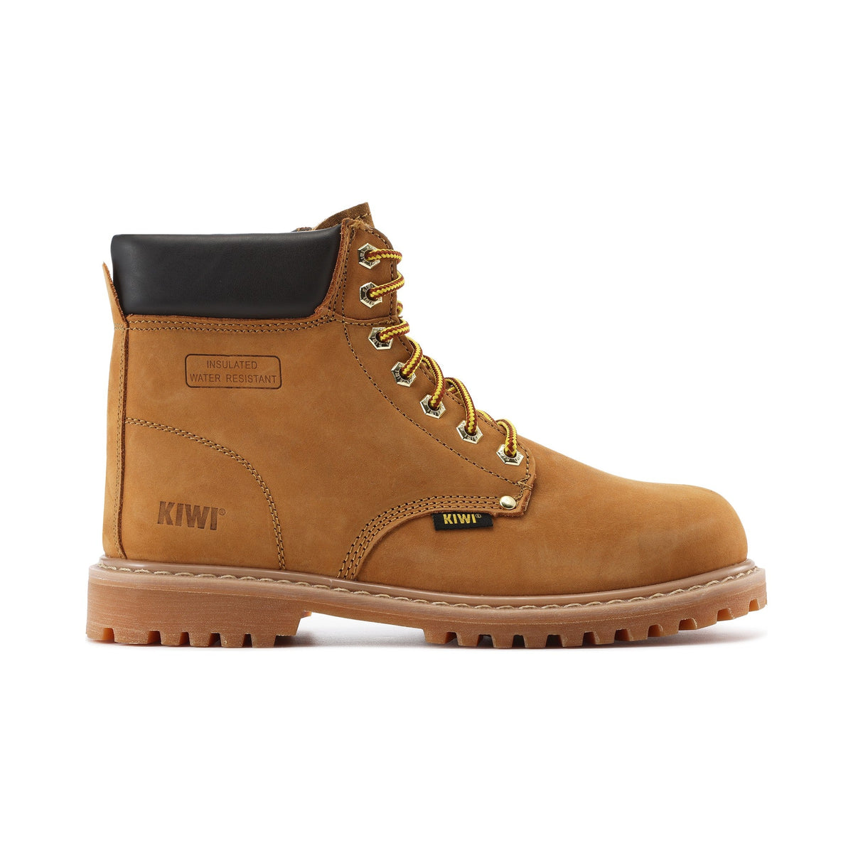 Kiwi Premium Wheat Nubuck 6" Water Resistant Work Boots [61100]