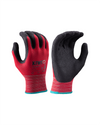 Kiwi Red A1 cut resistant PU coated grip gloves, pair view