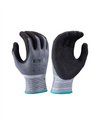 Kiwi Grey A5 cut resistant nitrile coated grip gloves, pair view