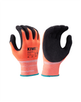 Kiwi A5 Cut Resistant Nitrile Palm Coated Polyethylene Blend Knit Orange Grip Gloves [R55200]
