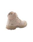Kiwi Rugged Sand Suede Mid-Cut 6" Composite Toe Zipped Water Resistant Tactical Boots [R68000]