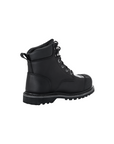 Kiwi Premium Black Action Leather Steel Toe Waterproof Cap-Toe Work Boots [P69004]