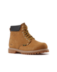 Kiwi Wheat nubuck soft toe work boots, angled view