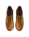 Kiwi Wheat nubuck soft toe work boots, top view