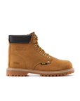 Kiwi Wheat nubuck soft toe work boots, outside view