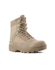 Kiwi Durable Sand Suede 6.5" Steel Toe Zipped Water Resistant Tactical Boots [60200]