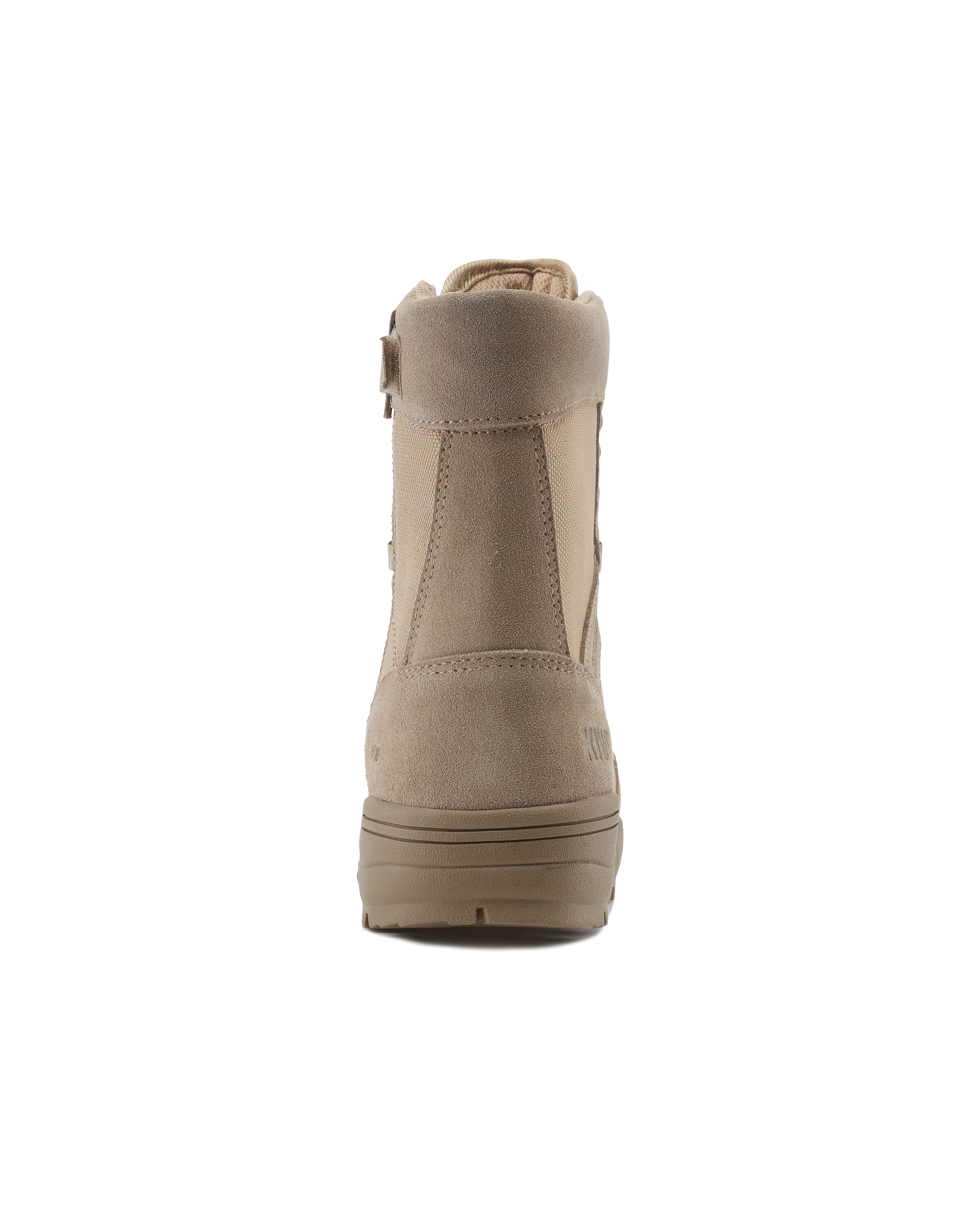 Kiwi Durable Sand Suede 6.5" Steel Toe Zipped Water Resistant Tactical Boots [60200]