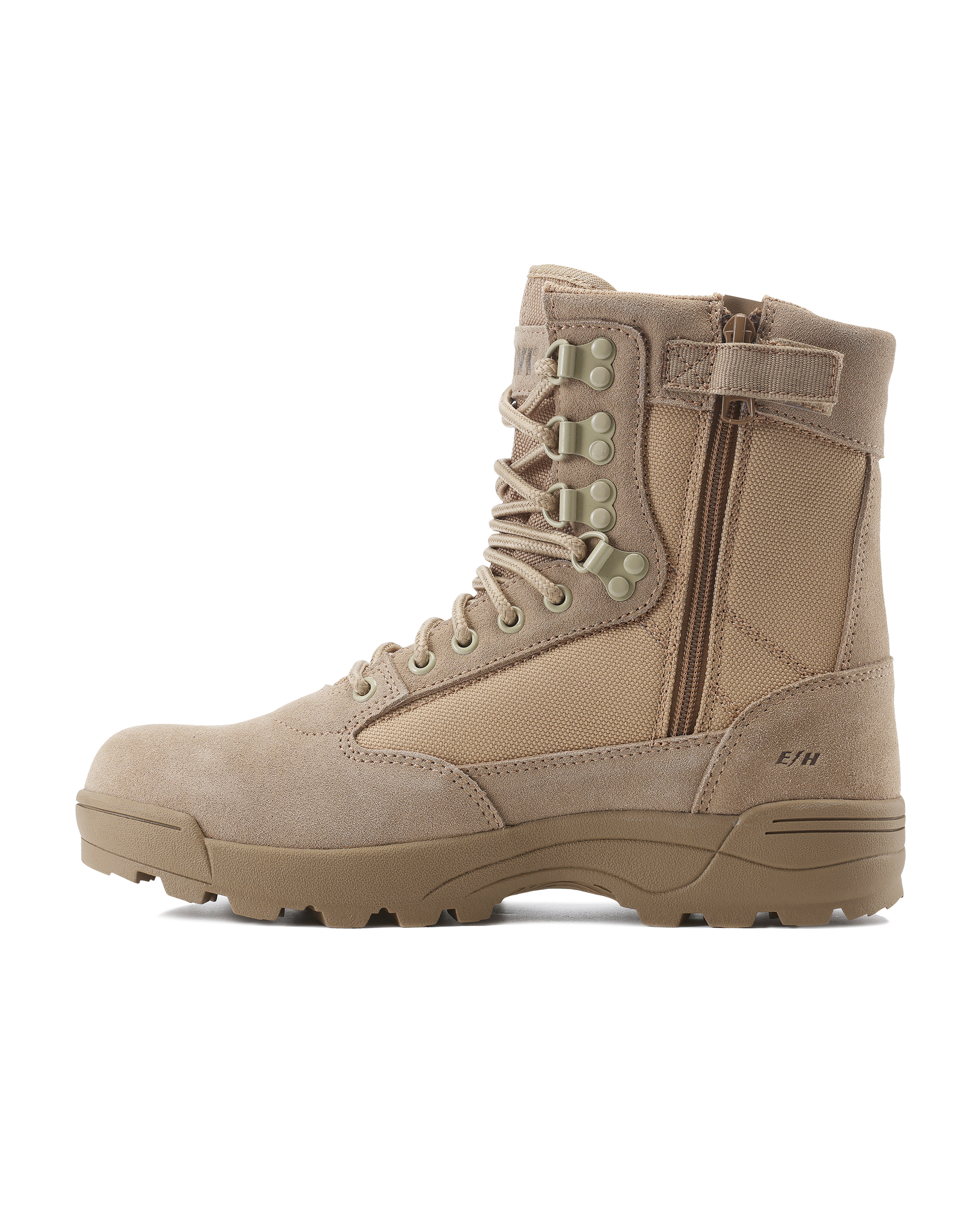 Kiwi Durable Sand Suede 6.5" Zipped Water Resistant Tactical Boots [R62100]