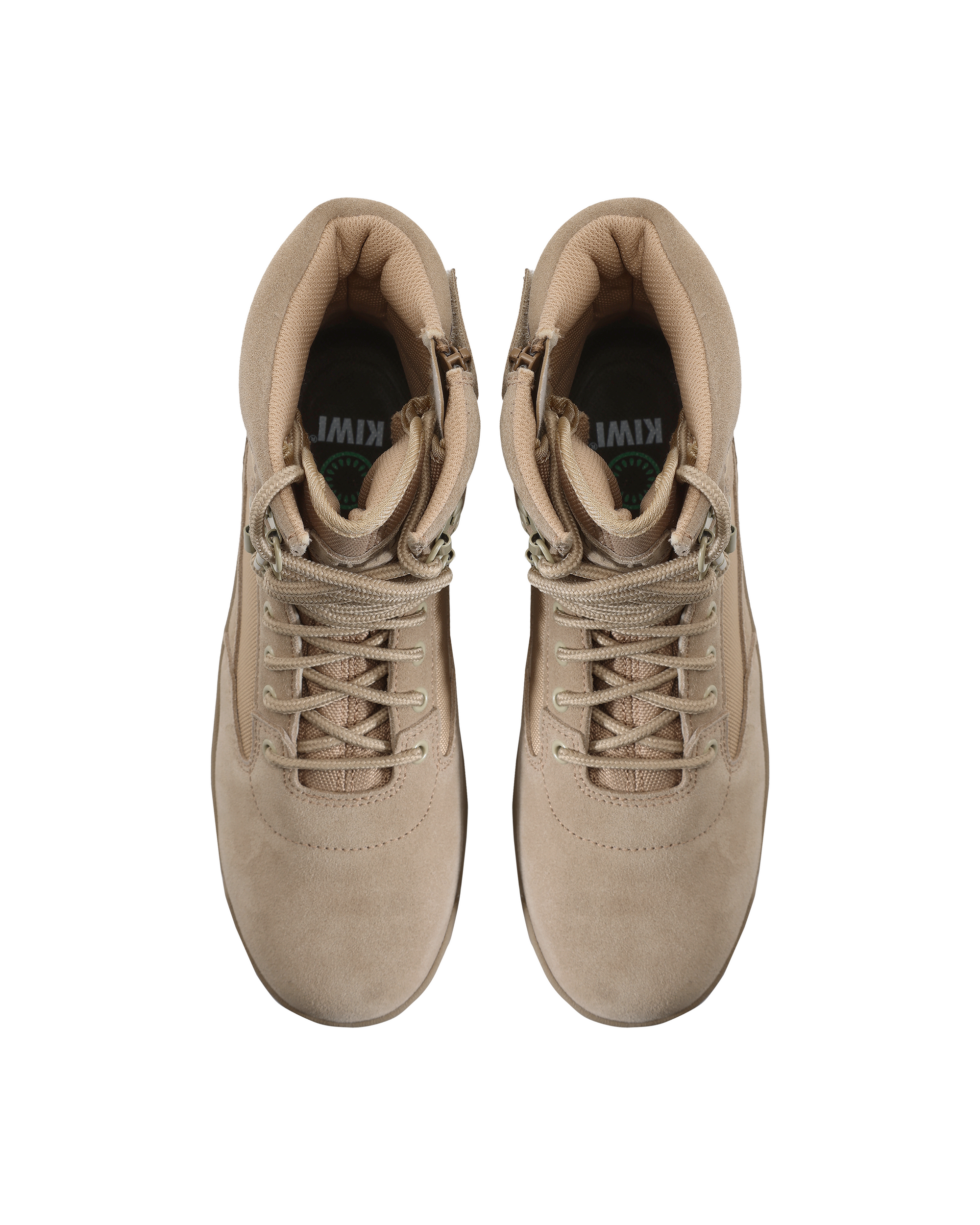 Kiwi Durable Sand Suede 6.5" Zipped Water Resistant Tactical Boots [R62100]