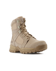 Kiwi Rugged Sand Suede 7" Steel Toe Zipped Water Resistant Tactical Boots [60400]