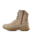 Kiwi Rugged Sand Suede 7" Steel Toe Zipped Water Resistant Tactical Boots [60400]