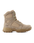 Kiwi Rugged Sand Suede 7" Steel Toe Zipped Water Resistant Tactical Boots [60400]