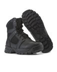 Kiwi Rugged Black Action Leather 7" Zipped Water Resistant Tactical Boots [62300]