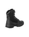Kiwi Rugged Black Action Leather Steel Toe Zipped Water Resistant Tactical Boots [R60500]
