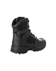 Kiwi Rugged Black Action Leather Steel Toe Zipped Water Resistant Tactical Boots [R60500]