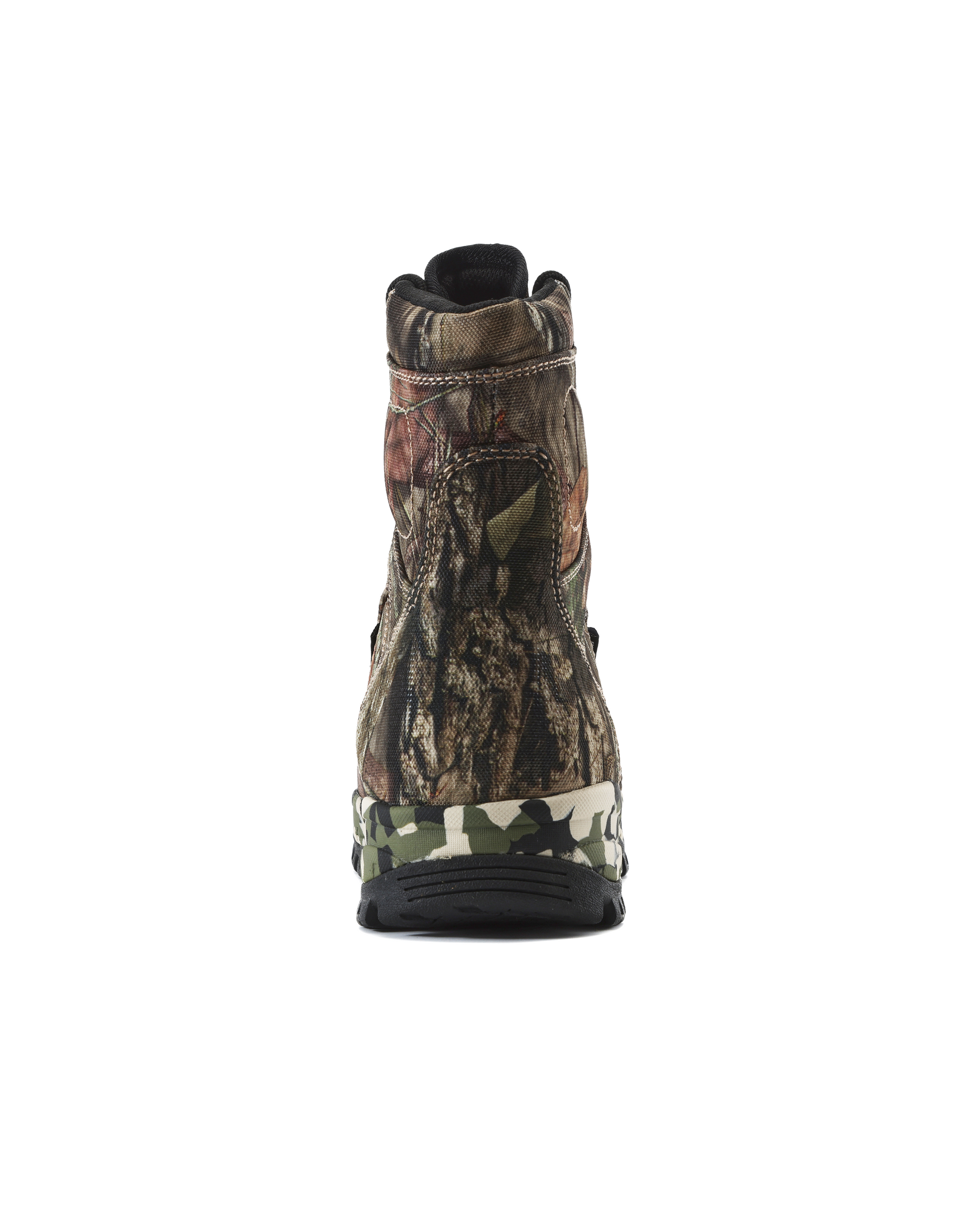 Kiwi Camo steel toe 7 inch waterproof tactical boots, back view
