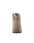 Kiwi Rugged Sand Suede Mid-Cut 6" Zipped Water Resistant Tactical Boots [R63000]