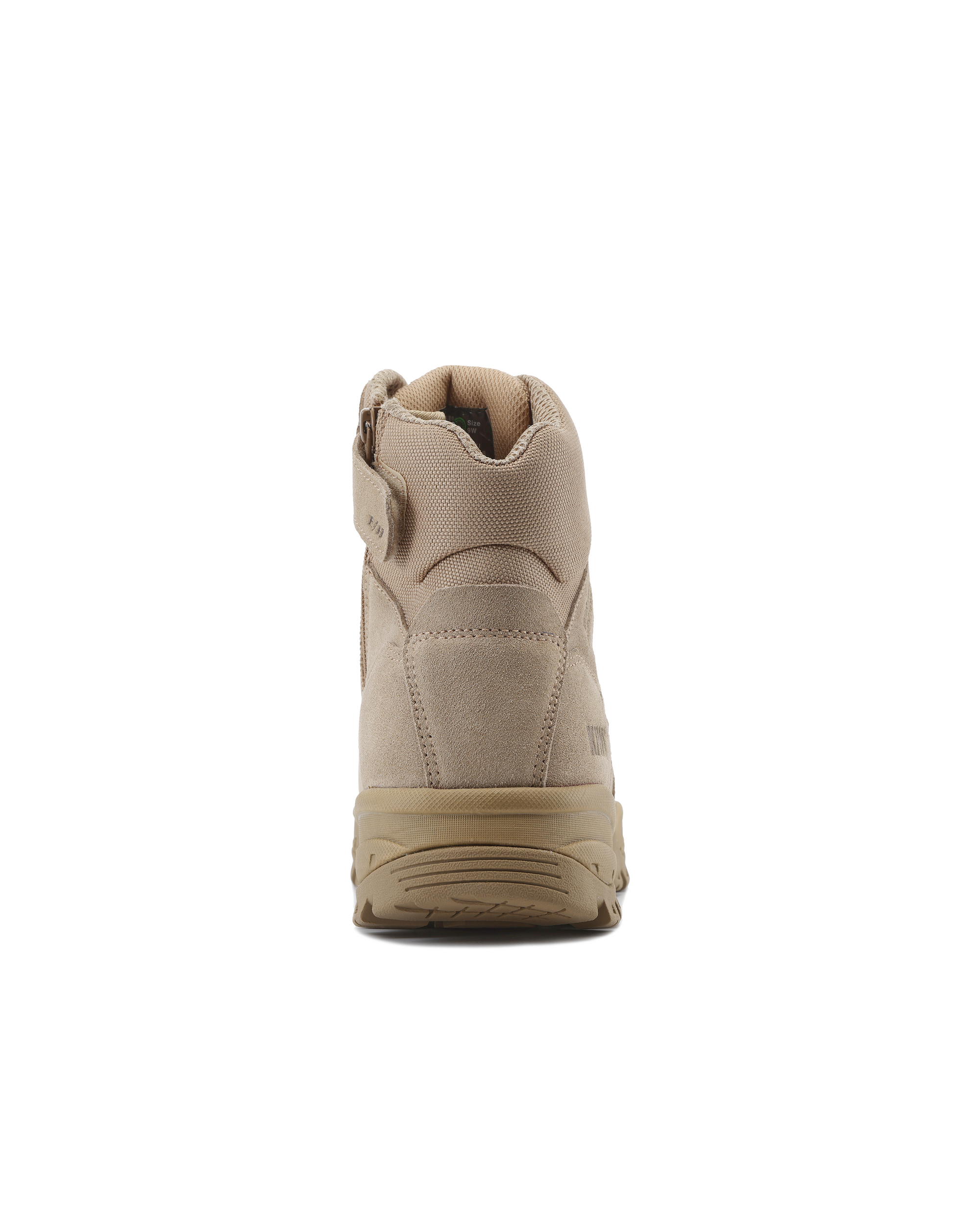 Kiwi Sand composite toe 6 inch tactical boots, back view