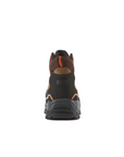 Kiwi Trail Wheat composite toe work boots, back view