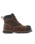 Kiwi Brown crazy horse composite toe waterproof cap-toe work boots, outside view