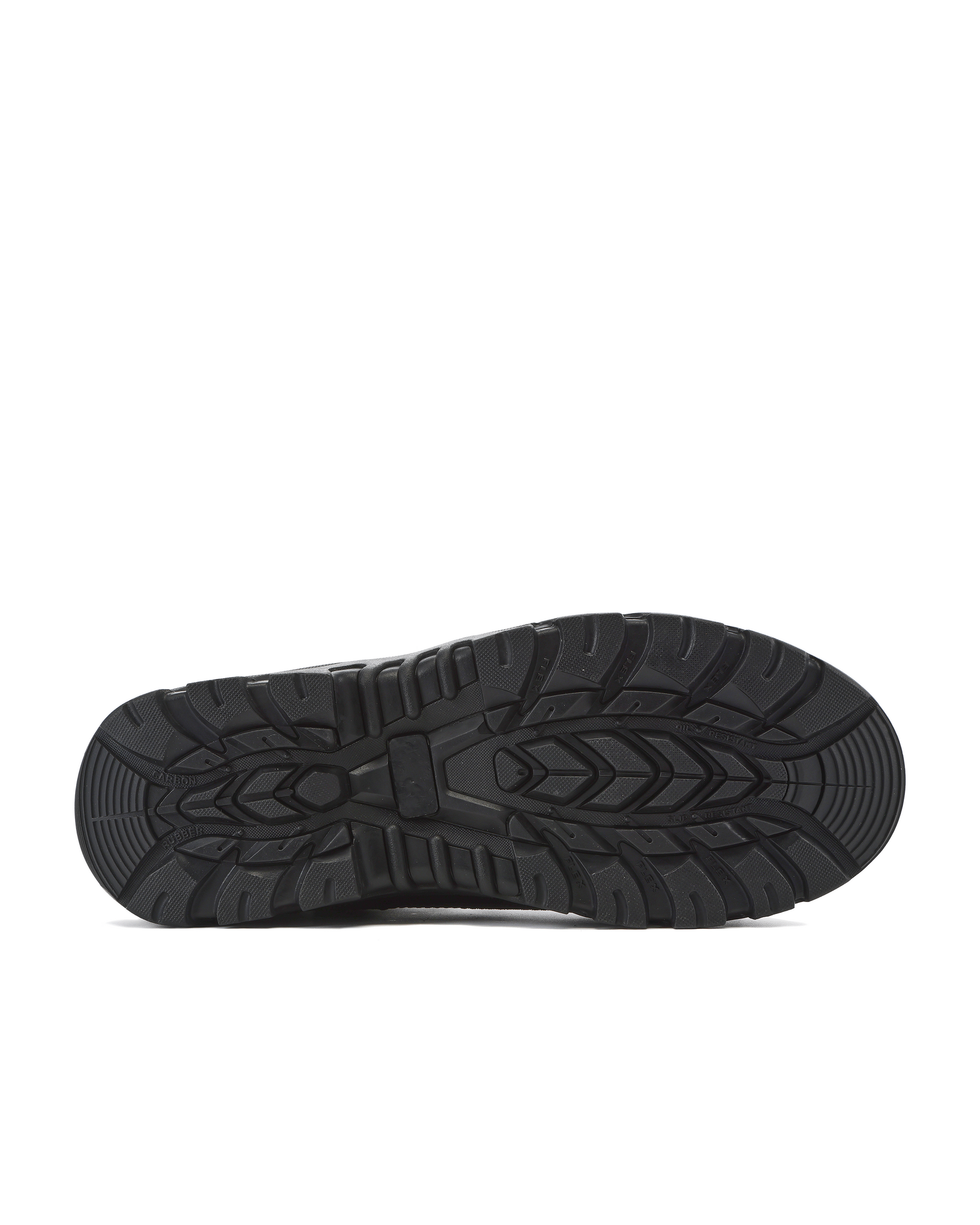 Kiwi Brown crazy horse composite toe waterproof tactical boots, sole tread view