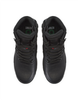 Kiwi Rugged Black Full Grain Leather Mid-Cut 6" Zipped Waterproof Tactical Boots [R63100]