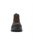 Kiwi Trek Brown composite toe work boots, front view