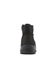 Kiwi Trek Black composite toe work boots, back view