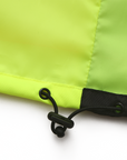 Kiwi High Visibility 3-in-1 Hooded & Fleece Lined ANSI/ISEA 107-2020, Type R, Class 3 Two Tone, Contrast Trimmed Water Resistant Neon Safety Jacket [71500]