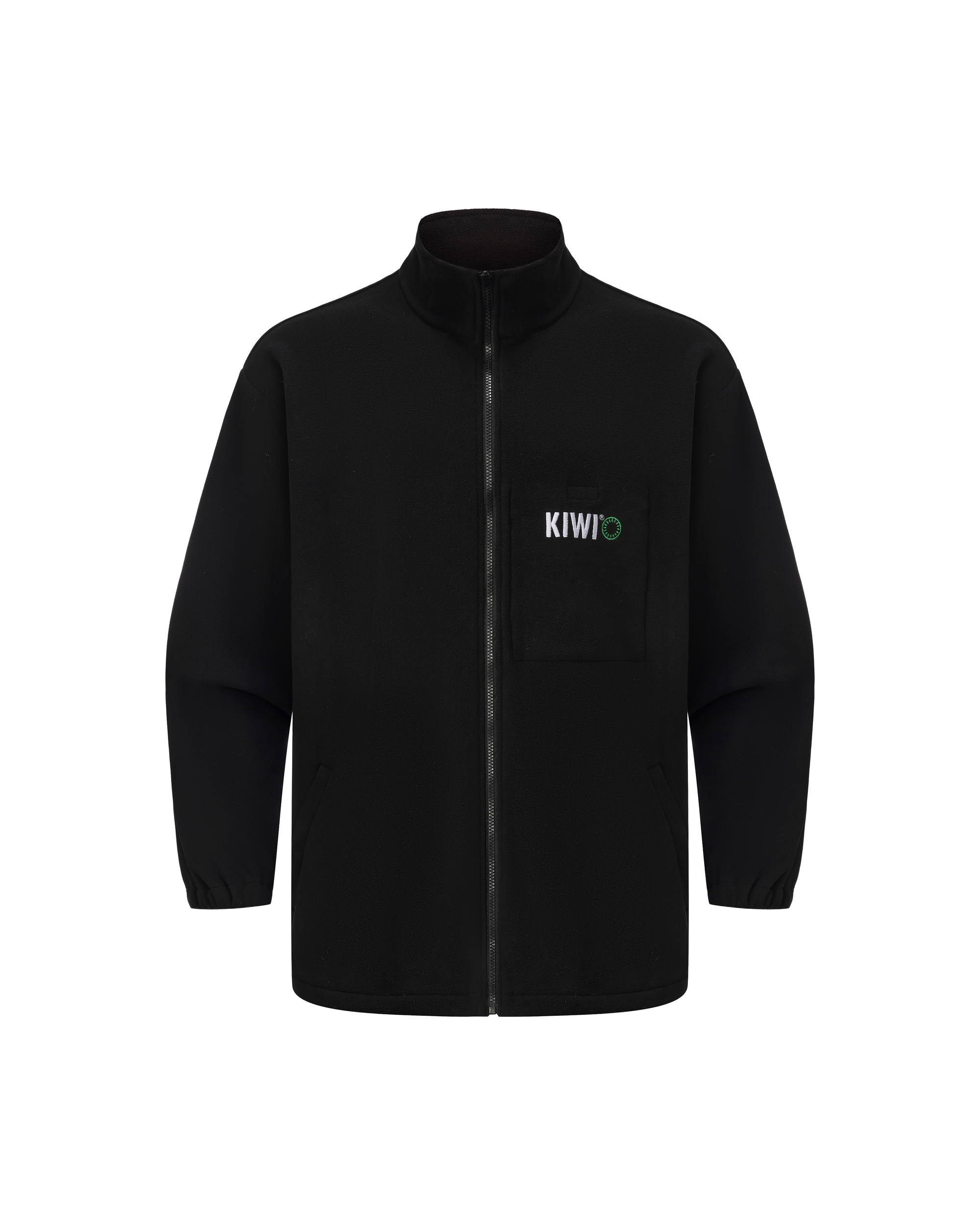 Kiwi High Visibility 3-in-1 Hooded &amp; Fleece Lined ANSI/ISEA 107-2020 Reflector Contrast Trimmed Water Resistant Black Safety Jacket [R71600]