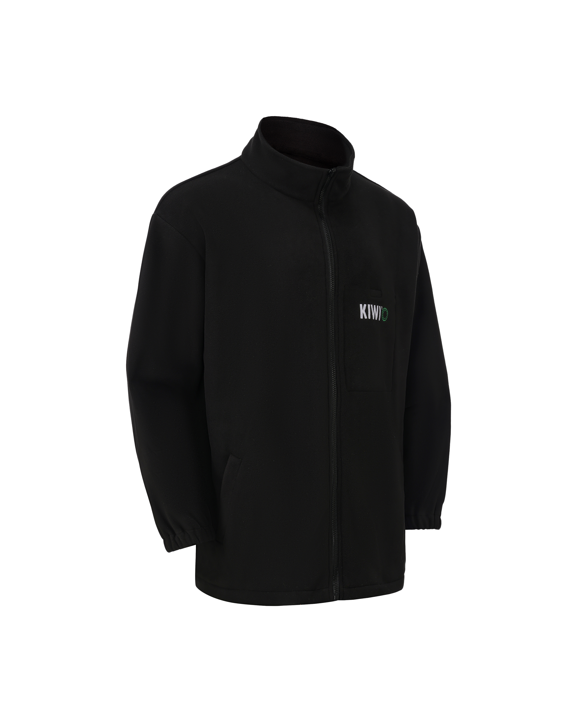 Kiwi High Visibility 3-in-1 Hooded &amp; Fleece Lined ANSI/ISEA 107-2020 Reflector Contrast Trimmed Water Resistant Black Safety Jacket [R71600]