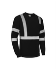 Kiwi High Visibility ANSI/ISEA 107-2020 Reflector Black Long Sleeve Safety Shirt [73300]